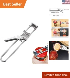 Adjustable Stainless Steel Jar & Bottle Opener: Effortless Kitchen Accessory - Picture 1 of 9