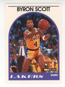 Hoops Superstars #48 1989 Byron Scott casi nuevo + estado - Imagen 1 de 2