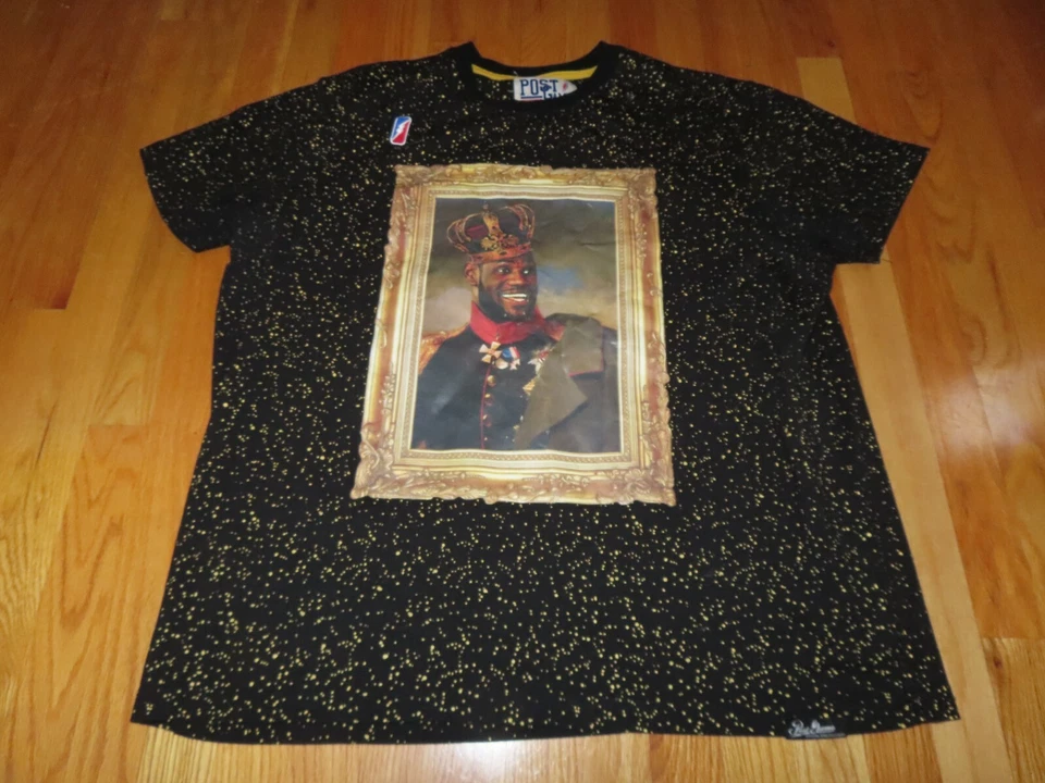 Post Game King LEBRON JAMES No. 23 LOS ANGELES LAKERS (3XL) Basketball Shirt - Image 1 of 4