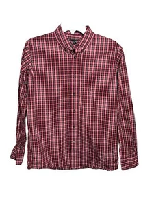 Ariat Pro Series Button Down Shirt Boys XL (18) Long Sleeve Red Cowboy Western - Picture 1 of 5