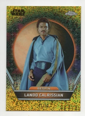 2024 Topps Star Wars Hyperspace #75 Lando Calrissian Gold Dust Refractor /50 - Image 1 of 2