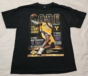 Kobe Bryant The Black Mamba Lakers Playerytees Elemental Herren T-Shirt Gr. XL - Bild 1 von 4