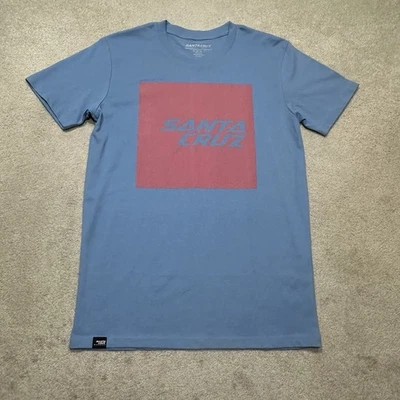 Nueva sin etiquetas Camiseta Santa Cruz Bicicletas Para Hombre Pequeña Azul Foto 1 de 4