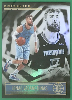 2020-21 Panini Illusions #109 Jonas Valanciunas Memphis Grizzlies - Image 1 of 2