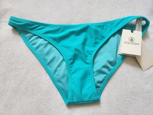 Volcom Simply Solid Turquoise  Swim Bottoms, Size Small NWT - Picture 1 of 8