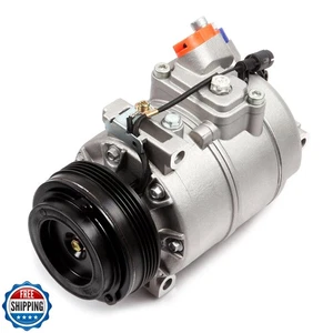 CCIYU A/C Compressor with Clutch A/C Air Compressor for Car 2003 2004 2005-20 - Picture 1 of 5