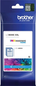 New Genuine Brother LC3033XXL Cyan Ink Cartridge Bag Exp. 2026 - Picture 1 of 2
