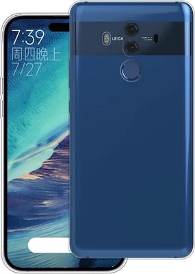 COVER CUSTODIA per HUAWEI MATE 10  PRO TRASPARENTE SOTTILE TPU ULTRA SLIM - Immagine 1 di 4
