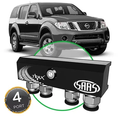 SAAS Diff Breather Kit - 4 Port For Nissan Pathfinder R51 2006-2015 - Image 1 of 4