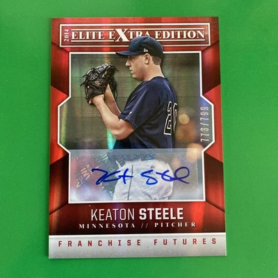 Keaton Steele 2014 Panini Elite Extra Edition Franchise Futures Auto #91   #/799 - Image 1 of 3