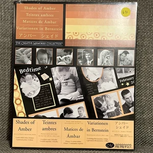 Creative Memories Papierpakete Bernsteinfarben: 10x12 Neu Set /10 Blatt - Bild 1 von 3