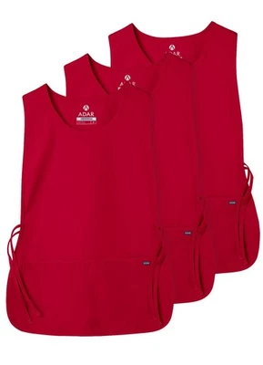 Adar Unisex Cobbler Apron with 2 Pocket / Adjustable Waist Ties (3 Pack) - Image 1 of 4