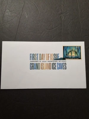 US 5430 Express Mail Grand Island Ice Caves DCP FDC 2020 - Image 1 of 4