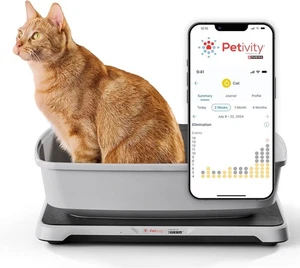 Purina Petivity Smart Katzentoilette Monitor Katzengewicht Waage & Gesundheit... Schneller Versand - Bild 1 von 8