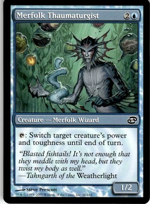 MTG Merfolk Thaumaturgist NEARMINT NM / Magic The Gathering : Planar Chaos - Image 1 of 2