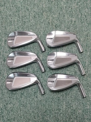 PRGR 01 Forged Titanium Core Iron Heads 6pcs (#5–PW) Used - Image 1 of 4