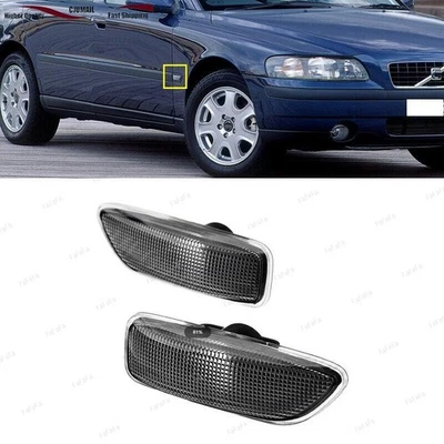 For Volvo S60 V70 S80 2001-2009 Turn signal light Marker Light No Bulbs Pair - Image 1 of 4
