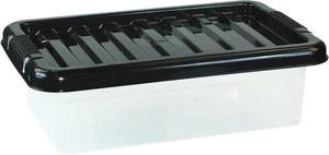 5 X 32 Litre Underbed Plastic Storage Boxes – Efficient, Durable & Space-Saving - Picture 1 of 8