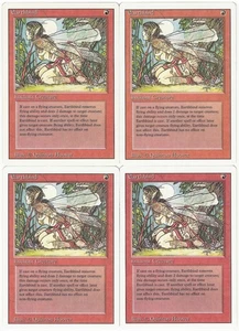 MTG Earthbind x4 Revised Edition Common NM/LP Playset - Picture 1 of 1
