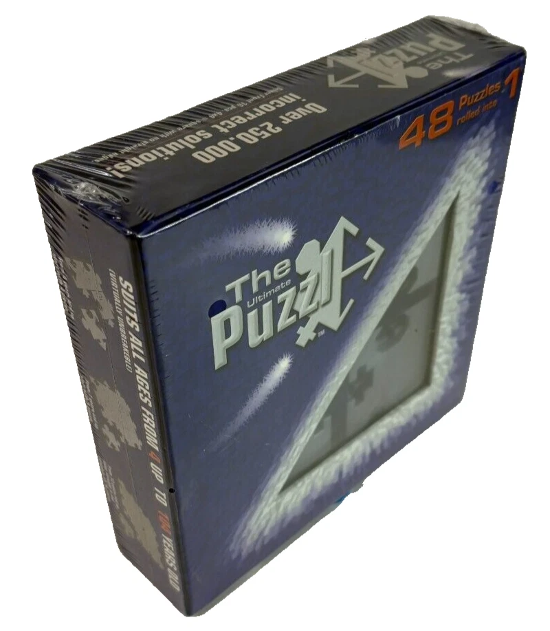 The Ultimate Puzzle 48 Puzzles Rolled Into 1 Lee Wilcott New Sealed Ages 4+ - Image 1 of 4