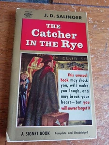 The CATCHER in the RYE,J.D. Salinger PB BOOK,1961 Signet Paperback D1667,HTF - Picture 1 of 15