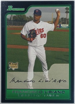 Bowman Francisco Liriano Rookie 2006 #218 radiocontrol Foto 1 de 3