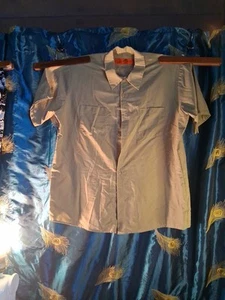 Camicia da lavoro meccanica vintage Thunderosa ufficiale Red Kap taglia XXL - Foto 1 di 7