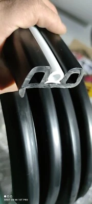 Kantenschutz Rammschutz Stoßkante Scheuerleiste Rand Schutz Boot G52 hart PVC - Bild 1 von 4