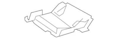 Genuine Ford Expedition 2015-2017 Rear Left Seat Trim Assembly FL1Z-7863813-AB - Image 1 of 2