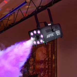 Smoke Fog Machine with 13 LED Light and RGB Light Wedding Party Christmas Remote - Picture 1 of 11