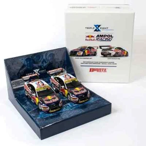 1/18 HOLDEN RED BULL AMPOL RACING VAN GISBERGEN WHINCUP 2021 TEAMS WIN TWIN SET - Picture 1 of 6