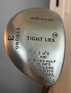 AdamsGolf Tight Lies 3 Strong 13° Air Assault-Graphite Firm Flex-Lamkin Grip-RH - Picture 1 of 7