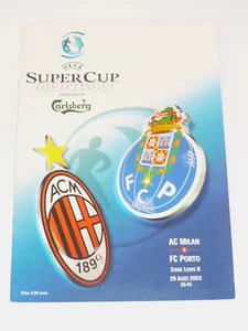 2003 SUPER CUP FINAL***AC MILAN v FC PORTO***29th August 2003 - Picture 1 of 1