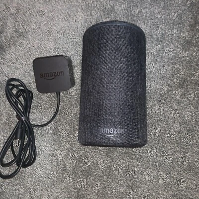 Amazon Echo (2nd Generation) Gray Wireless Alexa Enabled Bluetooth Smart Speaker - Image 1 of 3