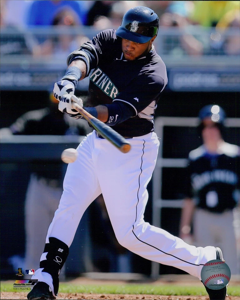 Robinson Cano Seattle Mariners Unsigned Licensed MLB Baseball 8x10 Matte Photo C - Image 1 of 1