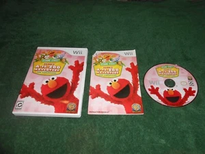 Nintendo Wii Spiel - SESAMSTRASSE - ELMO - A TO ZOO ADVENTURE - KOMPLETT - Bild 1 von 1