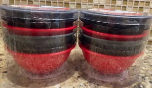 Nuevo Magic Chef Juego de 12 Cuencos de Preparación 9oz Cuencos Multiusos Plástico Libre de BPA Reutilizable - Imagen 1 de 8