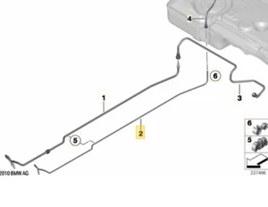 Nuevo Genuino Mini Countryman R60 Paceman R61 Diesel Tubo de Alimentación de Combustible 16129804688 - Imagen 1 de 6