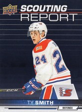 2018/19 Upper Deck CHL Scouting Report (#SR12) - TY SMITH
