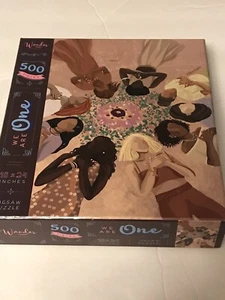 We Are One 500-teiliges Puzzle 18"" x 24"" Wanderpuzzle Co neu versiegelte Box - Bild 1 von 2