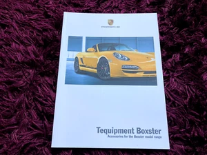 Porsche Boxster Tequipment Accessories Brochure 2012 - 07/11 UK issue - Picture 1 of 1