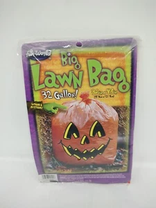 HALLOWEEN BIG PUMPKIN ~ LAWN BAG ~36" x 48" ~ 32 Gallons - Picture 1 of 2