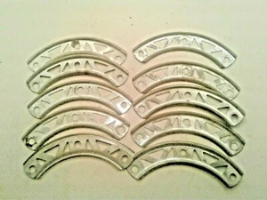 Gilbert Erector Set Part D 2 1/2" Tin Plated Curved Girder:10                   - Picture 1 of 1