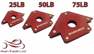 25LB / 50LB / 75LB IMÁN SOLDADURA MAGNÉTICA FLECHA SOLDADURA 3 ÁNGULOS ABRAZADERA SOPORTE - Imagen 1 de 5
