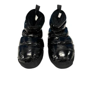 Capezio Warm Up Dance Booties Puffer Shoes stivali neri US 10 - Foto 1 di 8