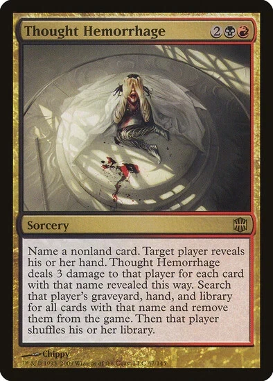 THOUGHT HEMORRHAGE (ARB) Alara Reborn - MTG - LP - Image 1 of 1
