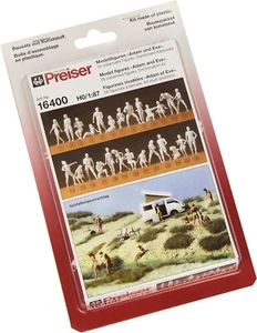 Preiser 16400 Unpainted Figure Set Adam & Eve 1:87 - Picture 1 of 2
