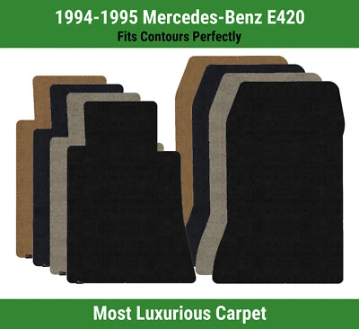 Alfombrillas de primera fila Lloyd Luxe para Mercedes-Benz E420 1994-1995  Foto 1 de 4