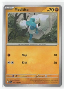 Pokemon Temporal Forces - 082/162 Meditite - Picture 1 of 1