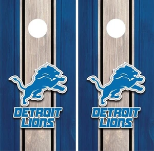 Detroit Löwen Cornhole Board Vinyl Aufkleber - Decal Wrap VZ665 - Bild 1 von 2